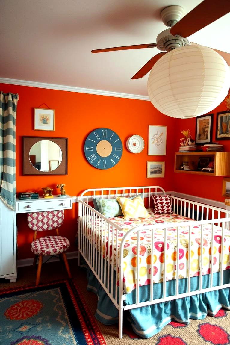 Retro 70s Nursery - 24 Baby Boy Nursery Ideas