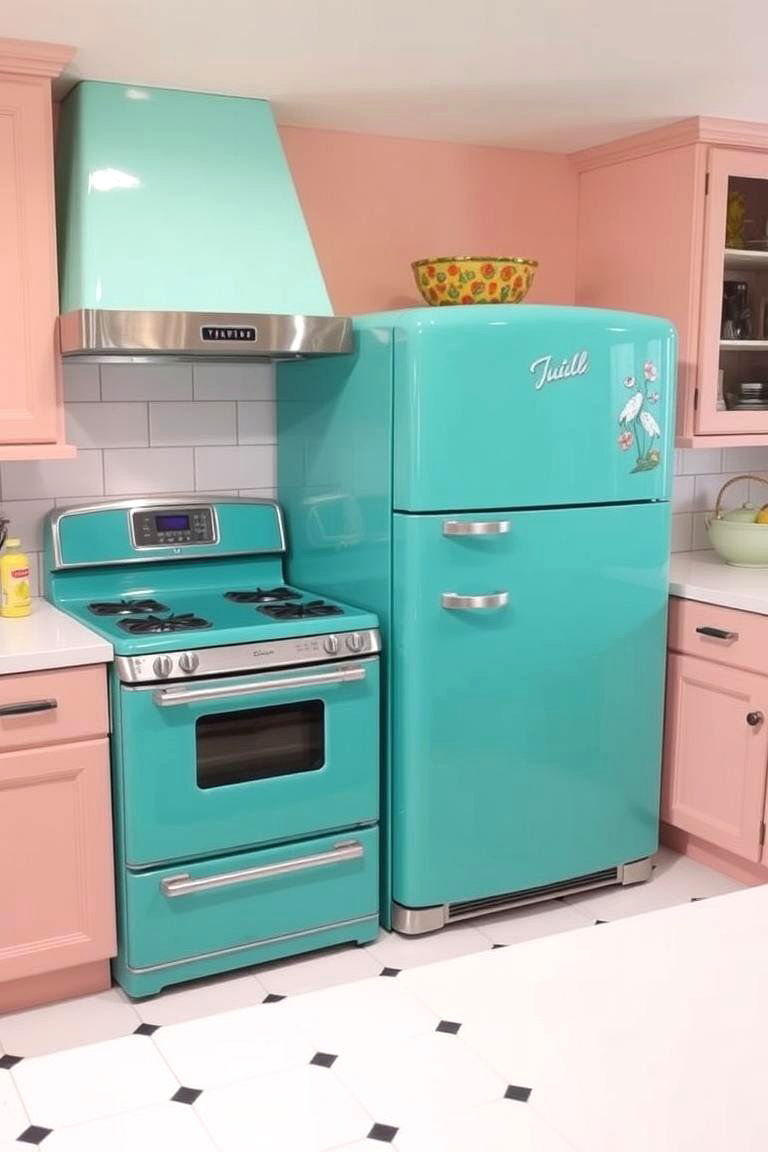 Retro Appliances - 24 1950s Kitchen Ideas