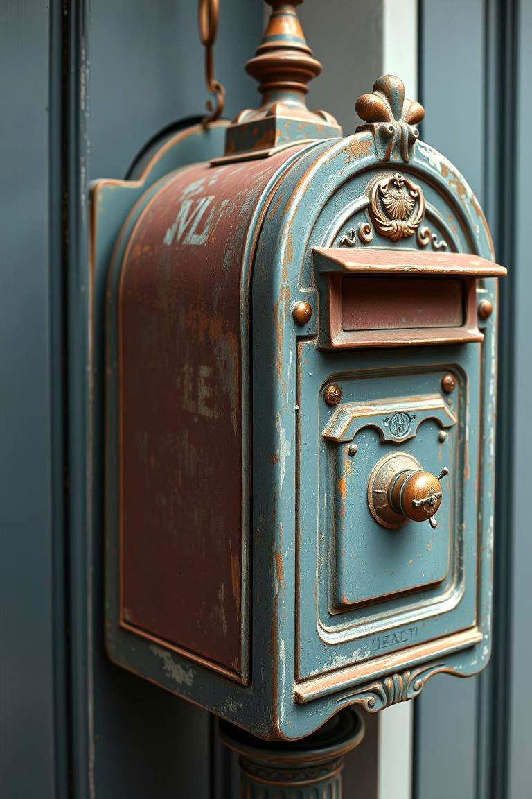 Retro Charm - 24 Mailbox Decor Ideas