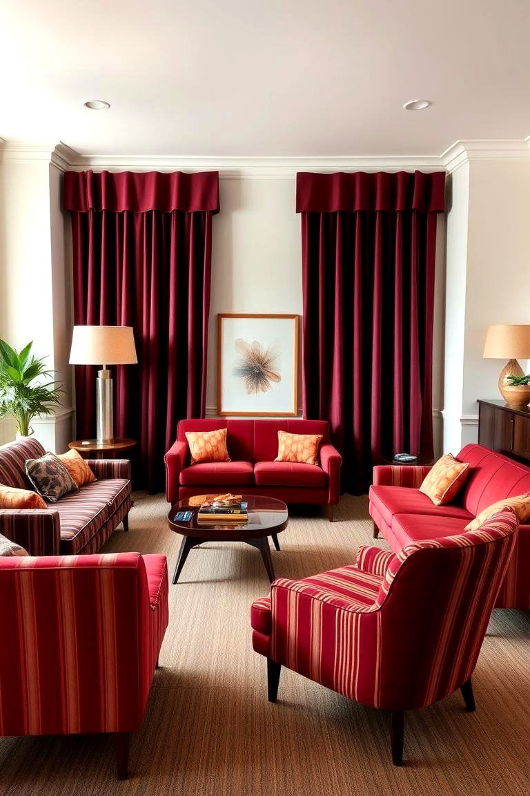 Retro Fabric Upholstery - 24 60s Bedroom Ideas