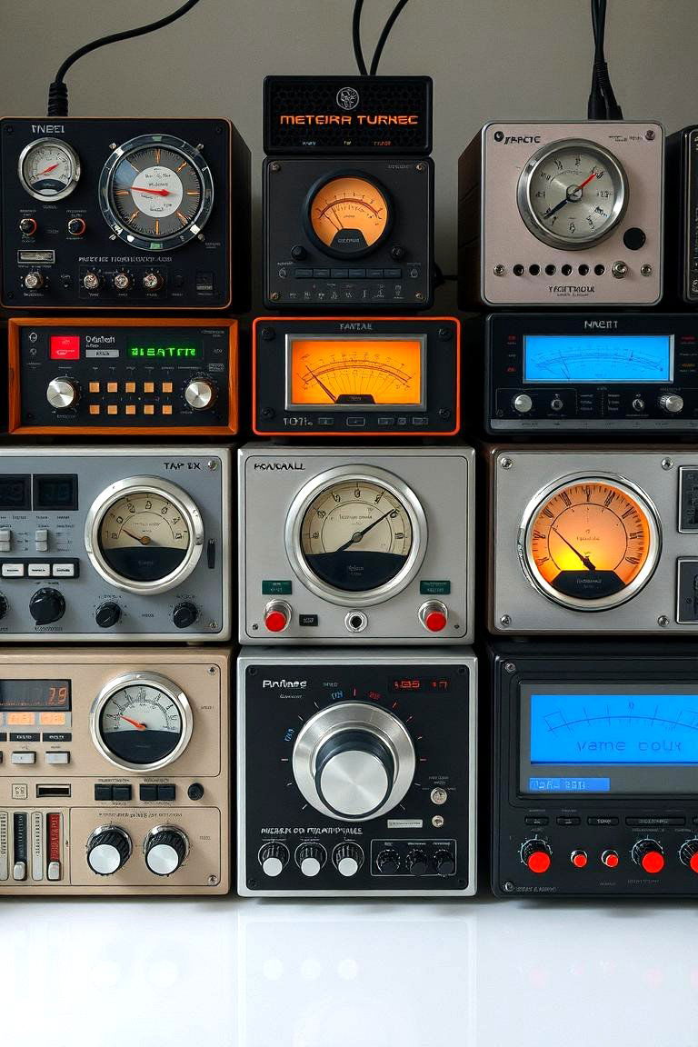 Retro Futuristic Electronics - 24 Steampunk Living Room Ideas
