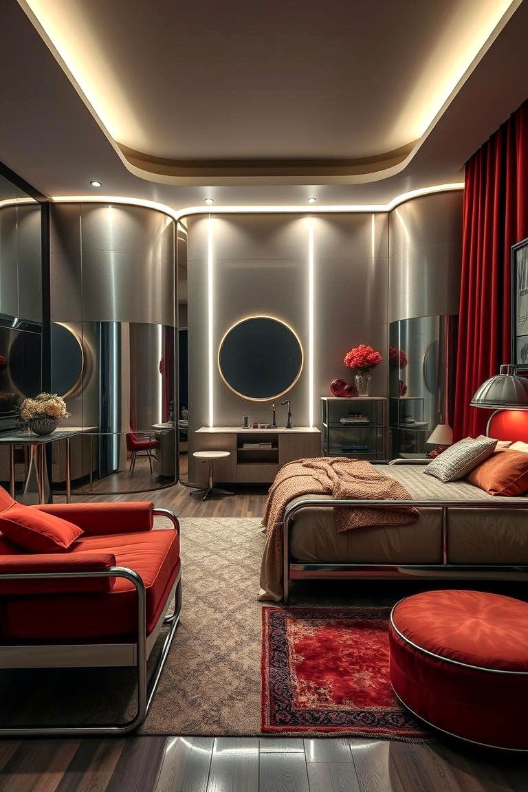 Retro Futuristic Furniture Fusion - 24 Steampunk Bedroom Ideas