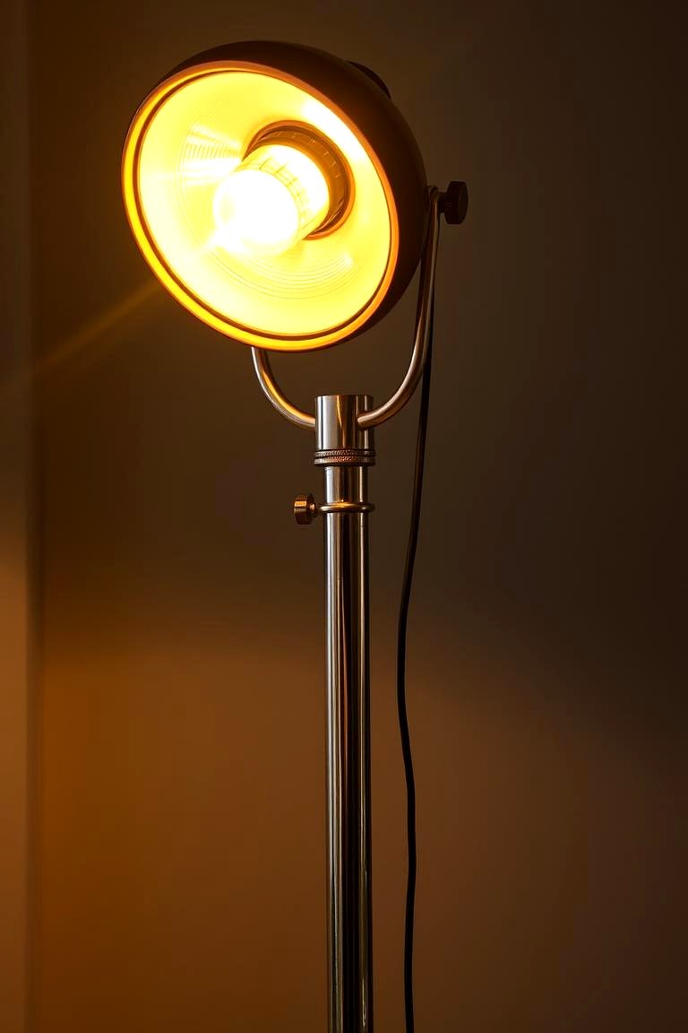 Retro Inspired Floor Lamp - 24 Living Room Floor Lamp Ideas and Inspiration