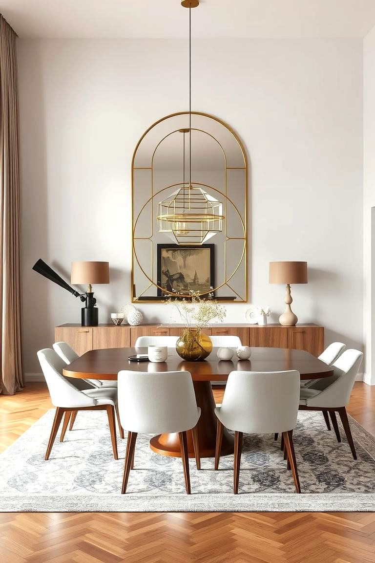 Retro Inspired Textiles - 24 Mid-century Modern Dining Rooms