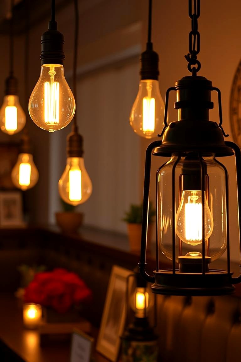 Retro Lighting Ambiance - 24 Vintage Wedding Ideas