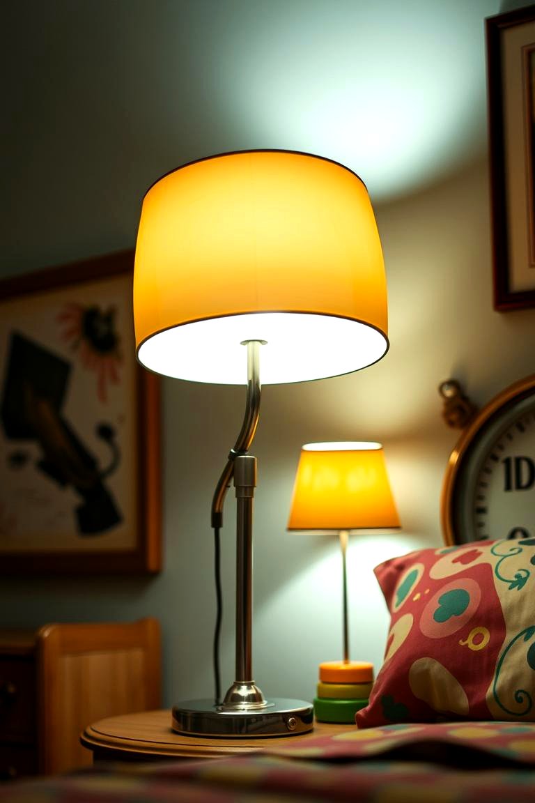 Retro Lighting Fixtures - 24 90s Bedroom Decor Ideas