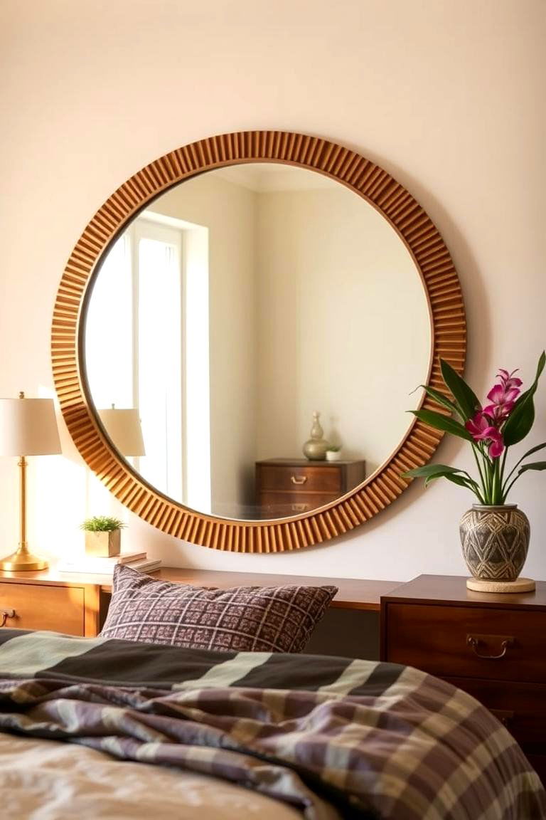 Retro Mirrors and Decorative Accents - 24 70s Bedroom Decor Ideas