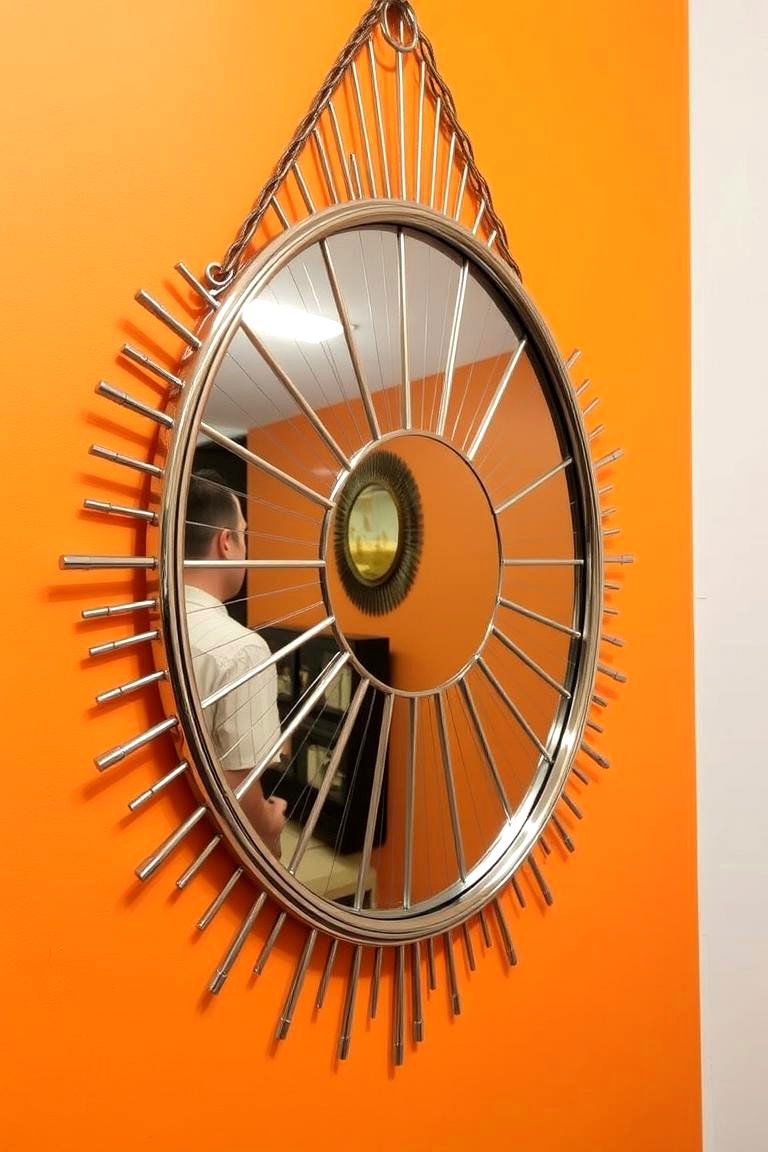 Retro Mirrors - 24 1970s-inspired Design Ideas