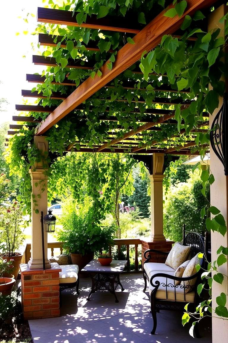 Retro Pergola Retreat - 24 Vintage Garden Ideas