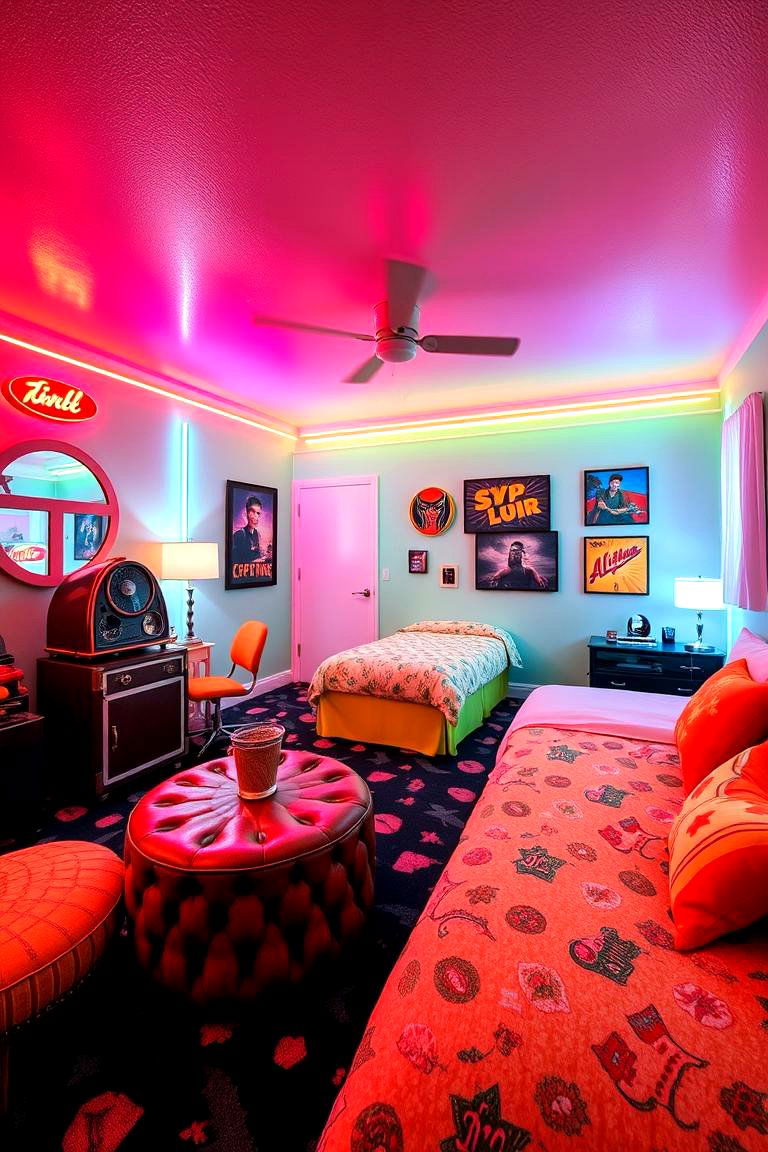Retro Pop Culture Room - 24 Guest Bedroom Ideas