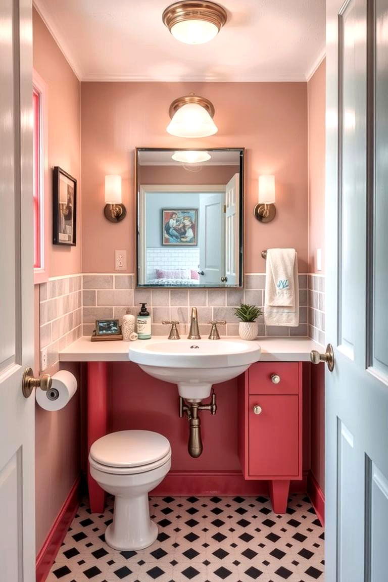 Retro Revival - 24 Teen Bathroom Ideas