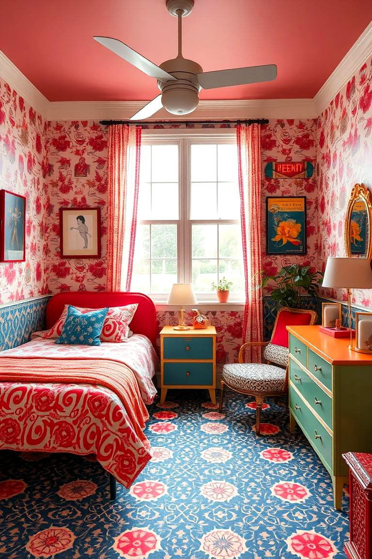 Retro Revival Bedroom - 24 Bedroom Layout Ideas