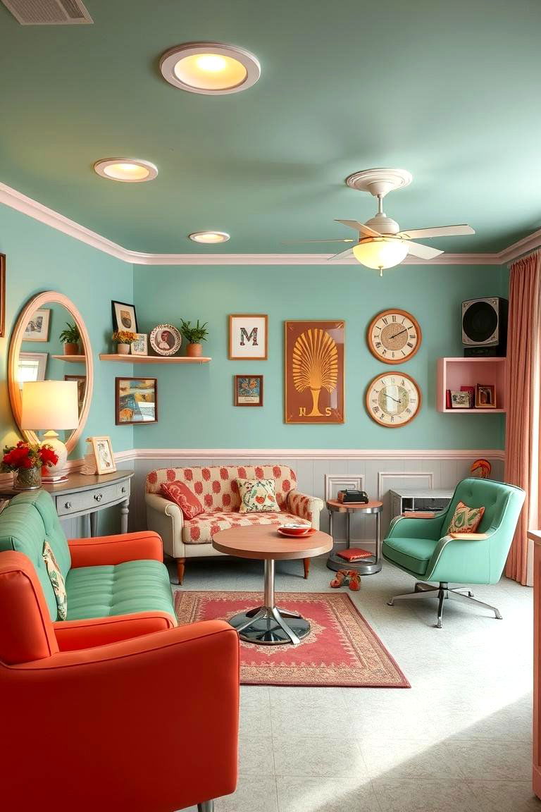 Retro Revival Lash Room - 24 Lash Room Ideas