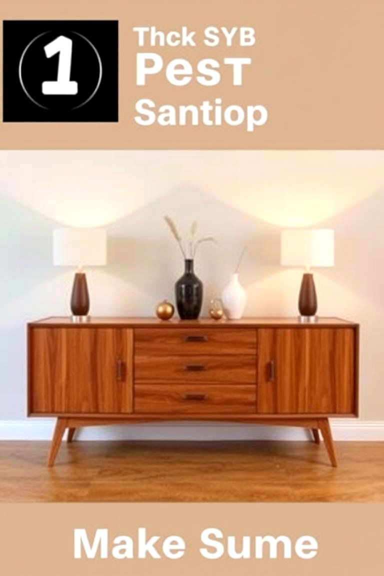 Retro Sideboards - 24 Mid-Century Modern Living Room Ideas