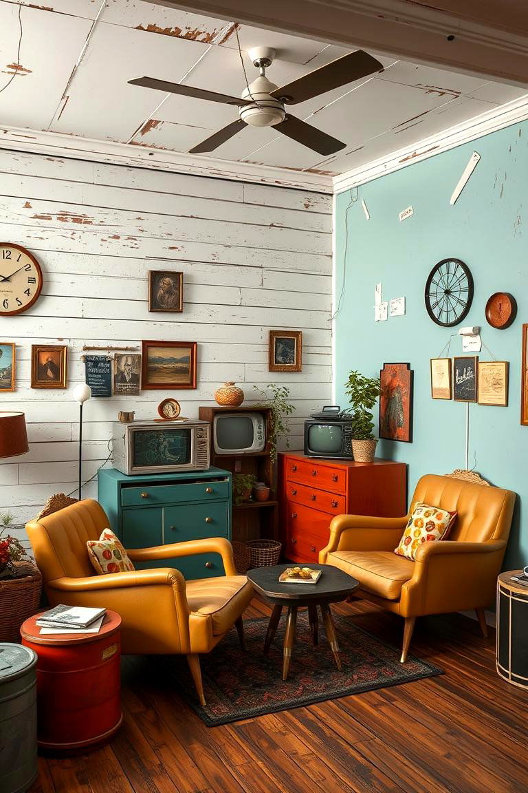 Retro Vintage Revival - 24 Boys Room Paint Ideas