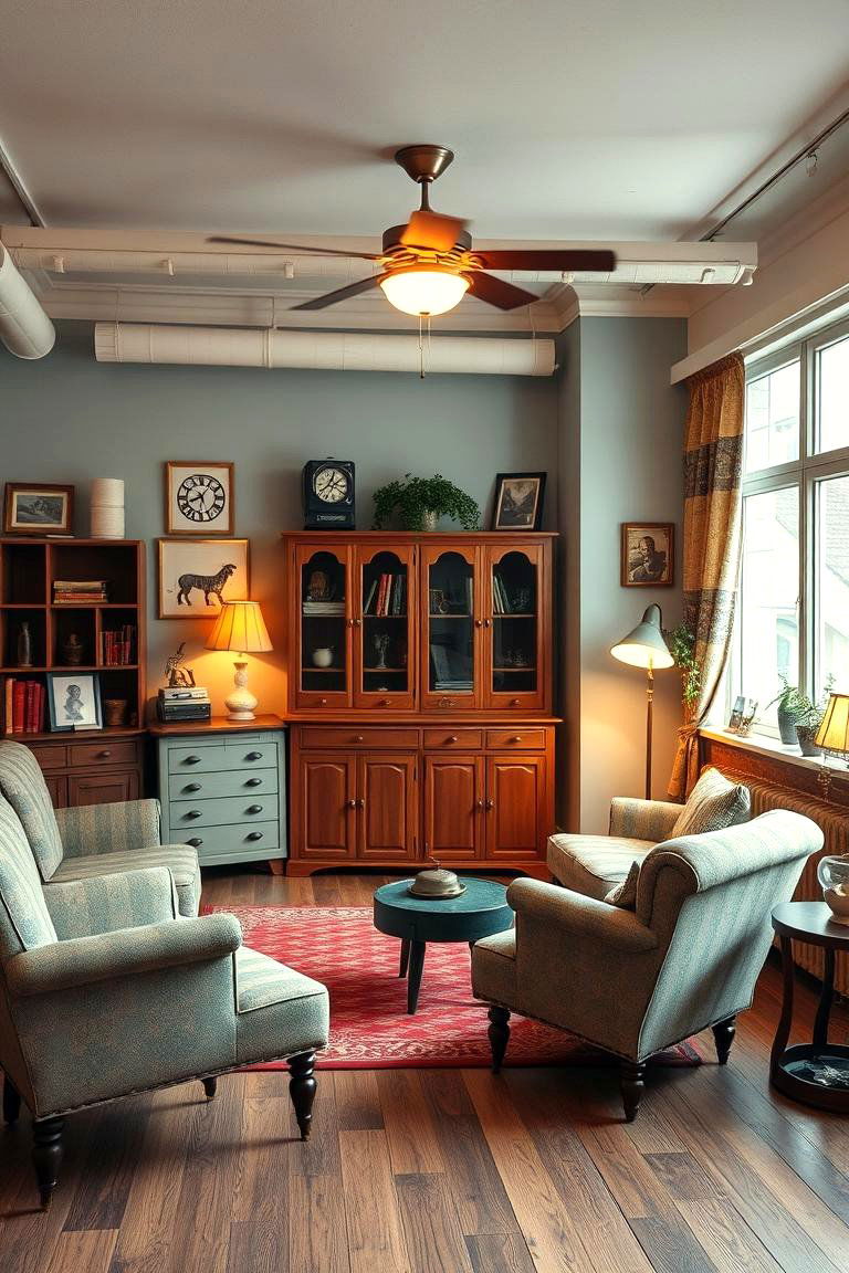 Retro Vintage Theme Studio - 24 Content Creator Room Ideas