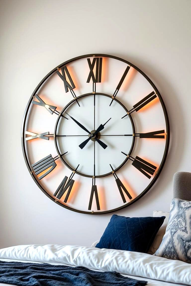 Retro Wall Clocks - 24 80s Bedroom Ideas