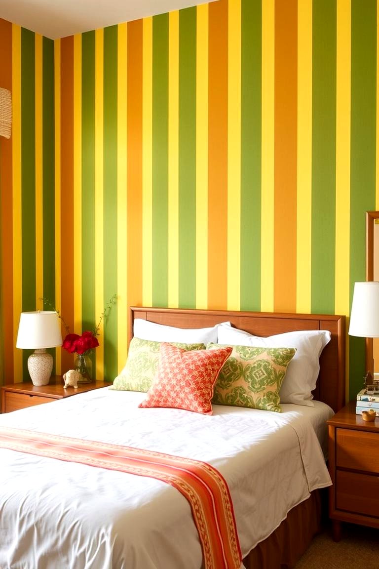 Retro Wallpaper Designs - 24 70s Bedroom Decor Ideas