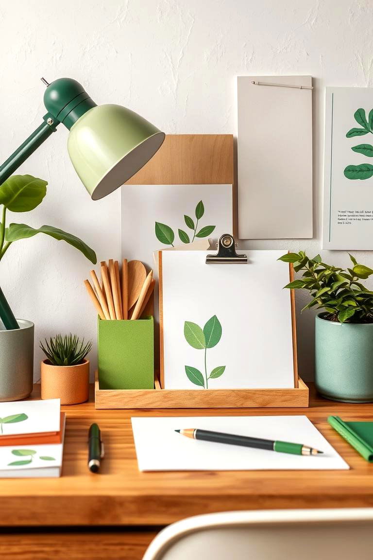 Reusable Eco Friendly Stationery - 24 Green Home Office Ideas