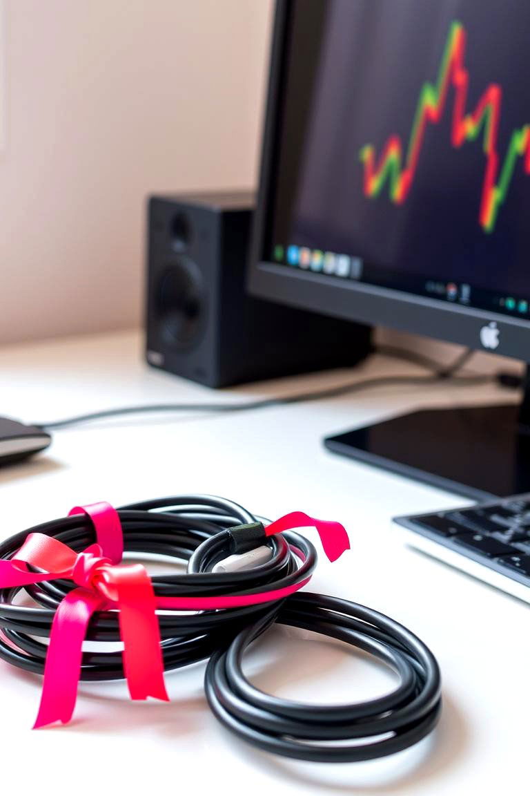 Ribbon Cable Organizer - 24 Ribbon Storage Ideas
