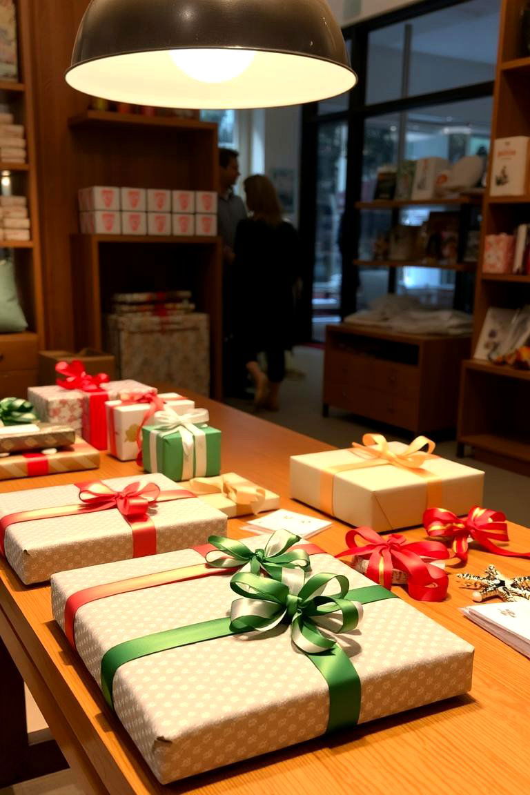 Ribbon Gift Wrapping Station - 24 Ribbon Storage Ideas