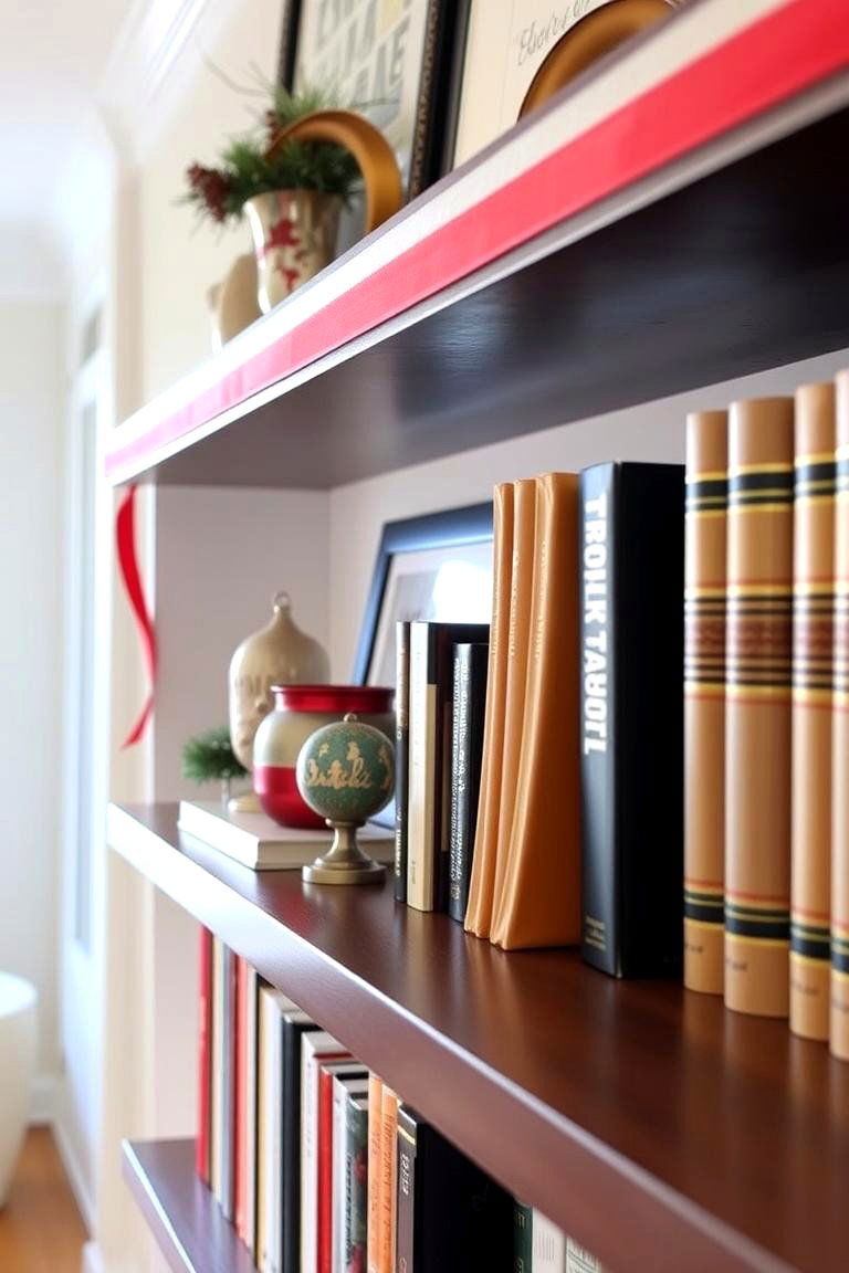 Ribbon Shelf Edge Accents - 24 Ribbon Storage Ideas