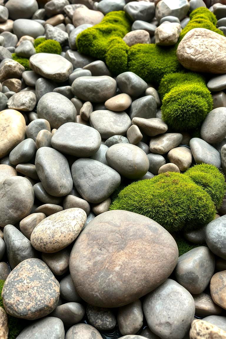 River Pebble Garden - 24 Japanese Garden Ideas