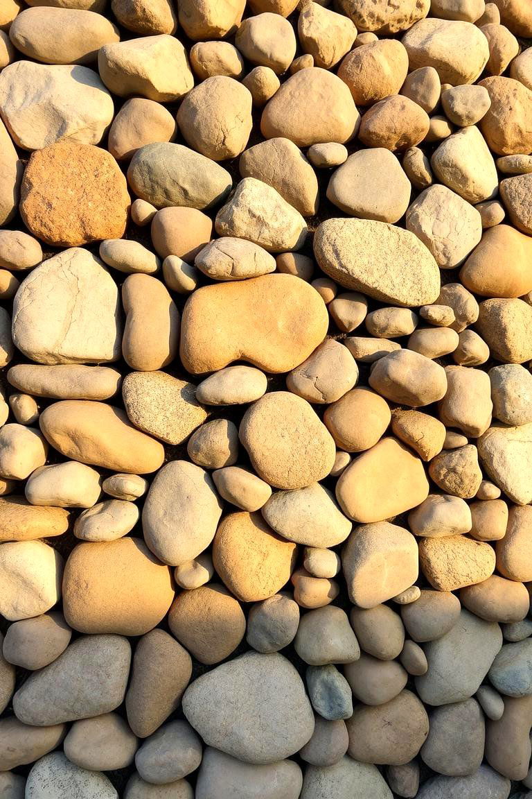 River Rock - 24 Types of Exterior House Stone