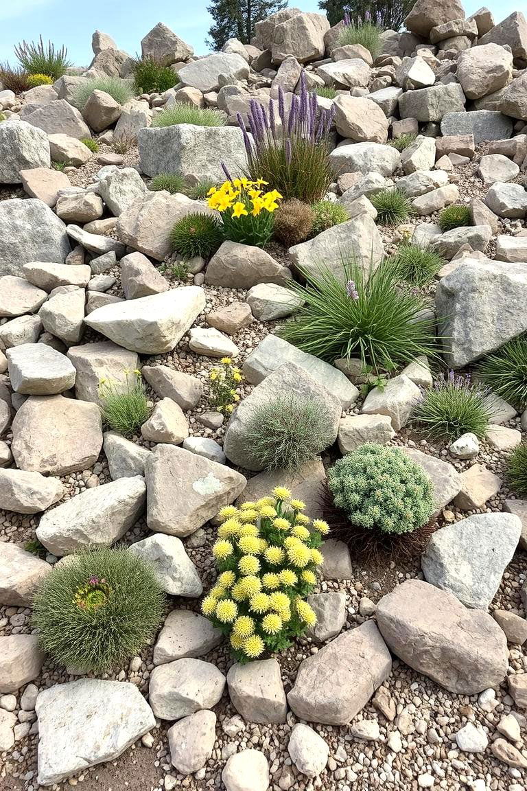 Rock Garden Design - 24 Small Walled Garden Ideas