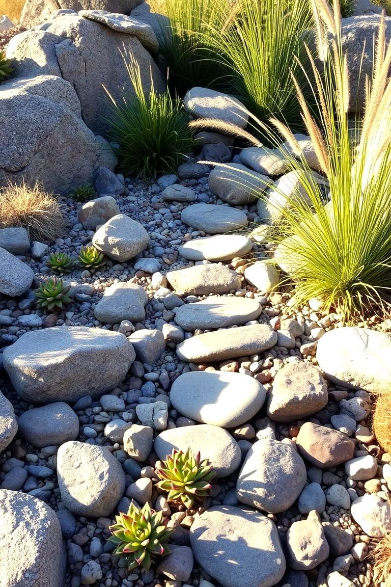 Rock Garden Retreat - 24 Budget Small Garden Ideas