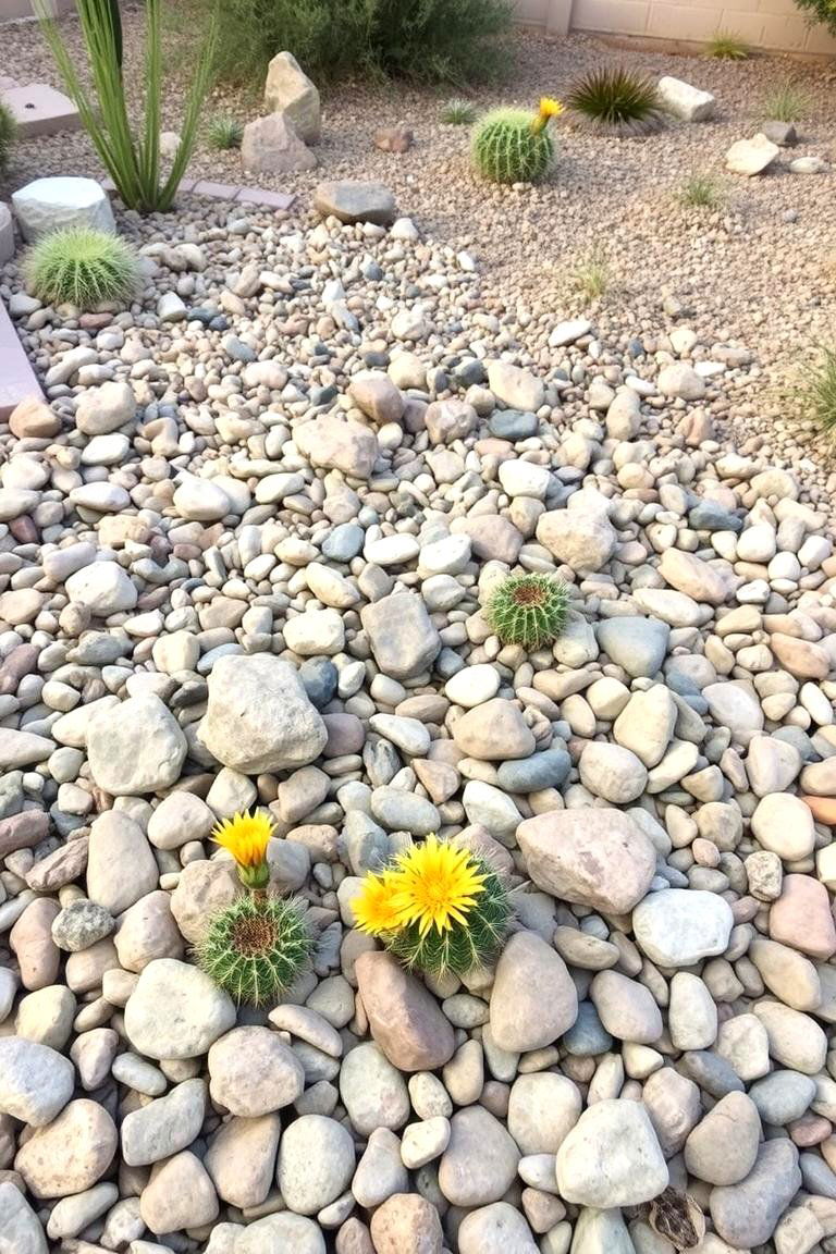 Rock Garden with Desert Accents - 24 Arizona Backyard Ideas