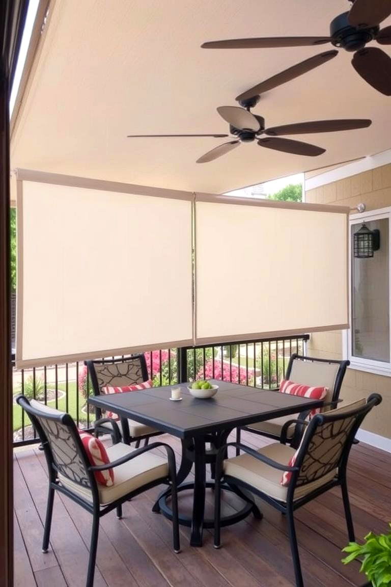 Rolling Privacy Screens - 24 Outdoor Privacy Screen Ideas