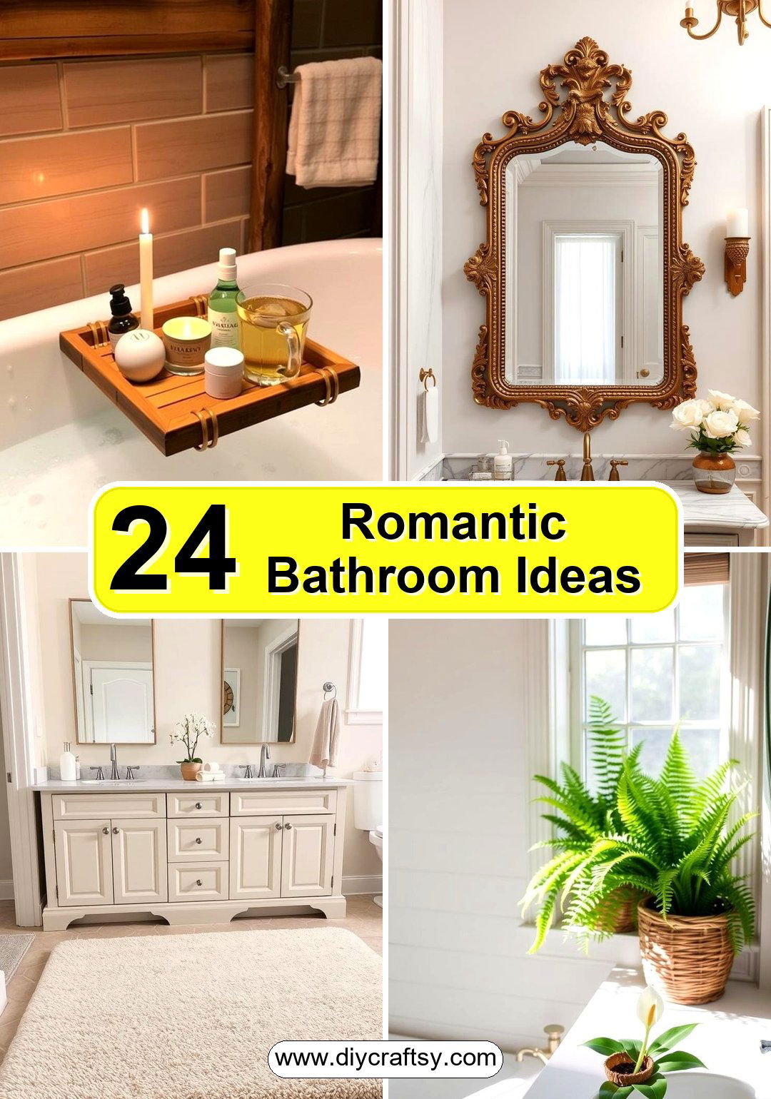 Romantic Bathroom Ideas