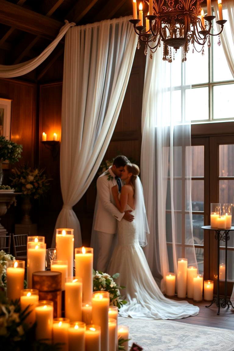 Romantic Candlelight Wedding - 24 Classic Wedding Ideas