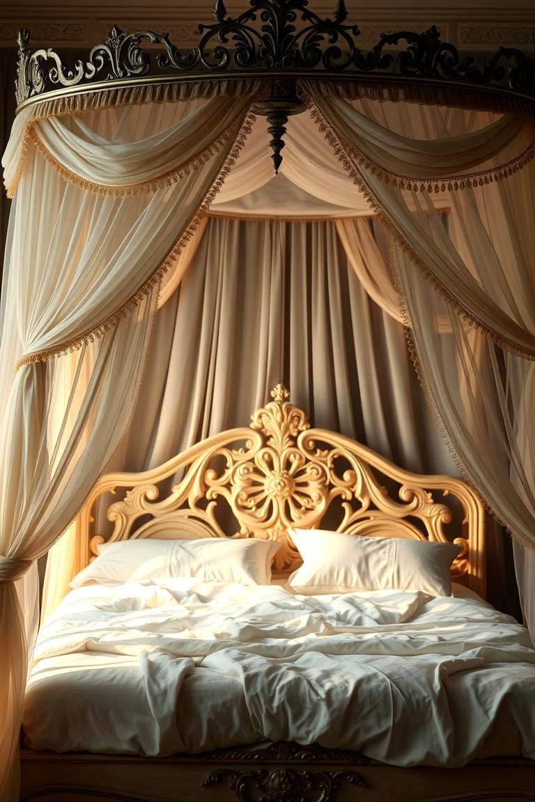 Romantic Canopy Bed - 24 Unique Bed Design Ideas