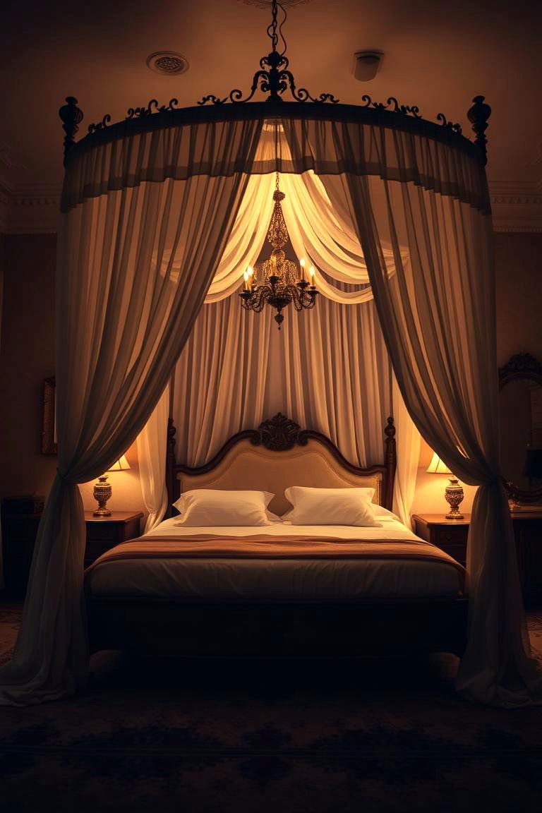 Romantic Canopy Beds - 24 Victorian Bedroom Ideas