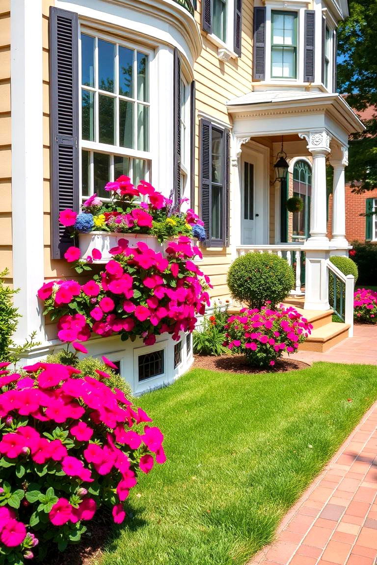 Romantic Climbing Roses - 24 Victorian Front Garden Ideas
