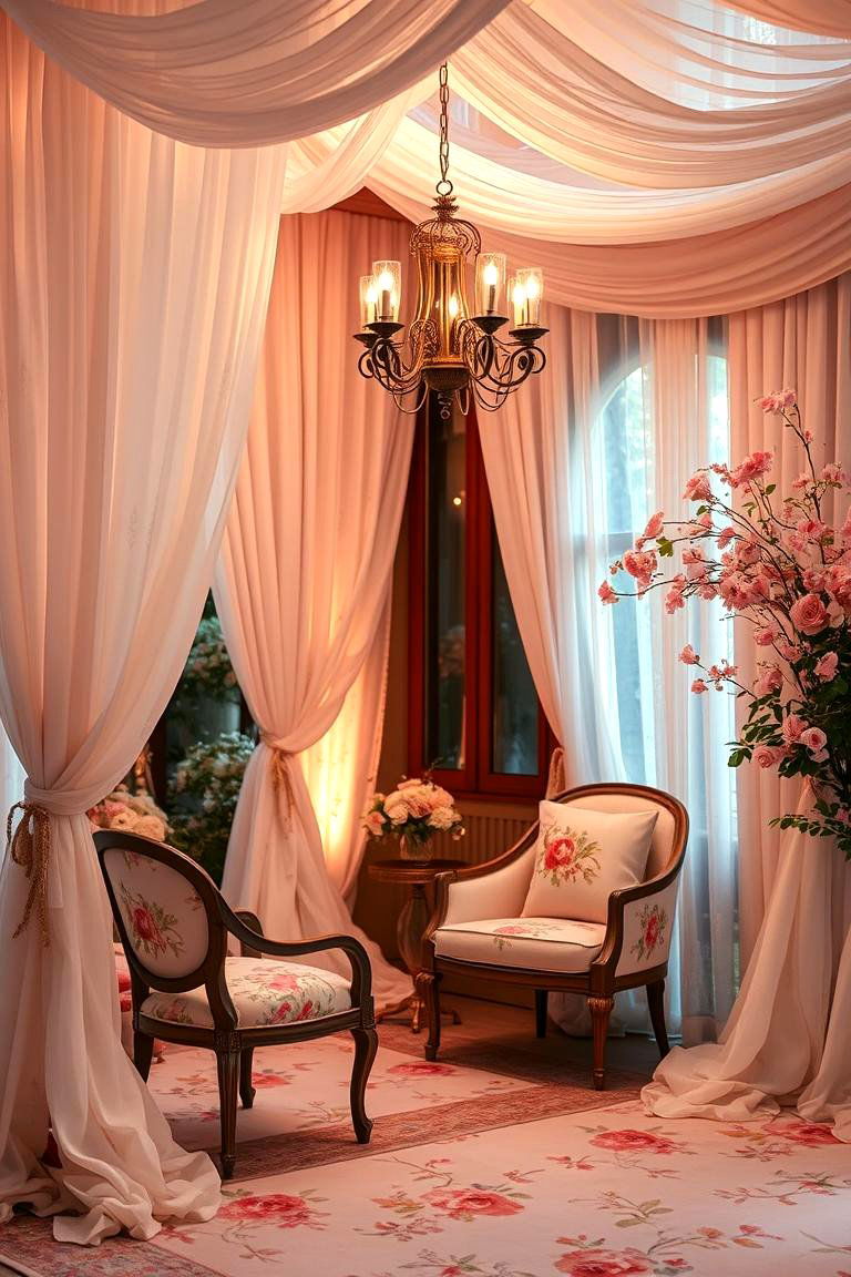 Romantic Floral Escape - 24 Bedroom Ideas for Women
