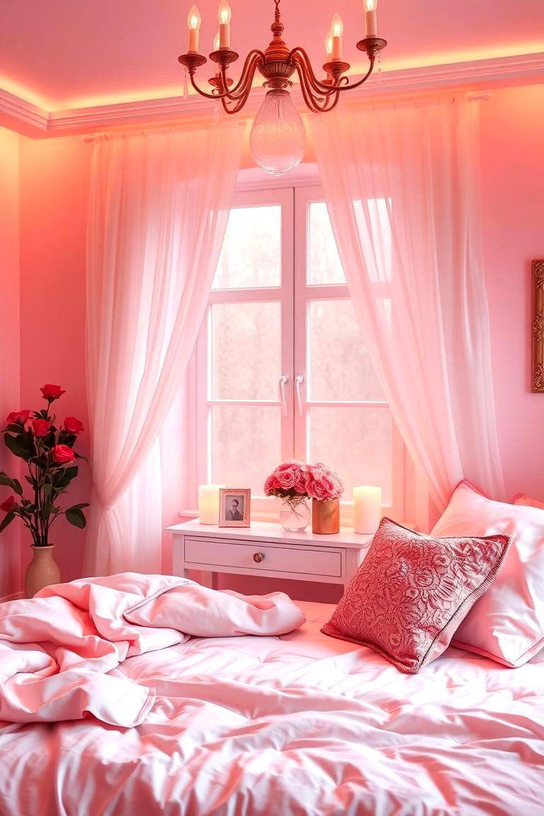 Romantic Hot Pink Ambiance - 24 Hot Pink Bedroom Ideas