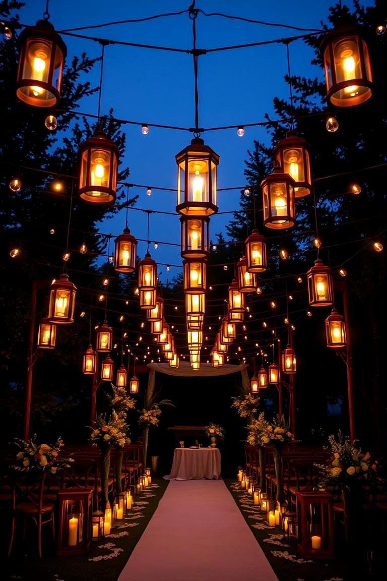 Romantic Lanterns - 24 Romantic Wedding Ideas