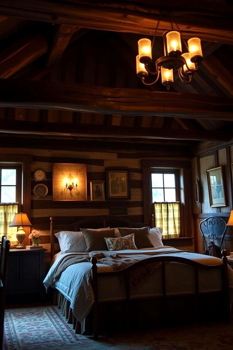 Romantic Rustic Charm - 24 Bedroom Ideas For Couples