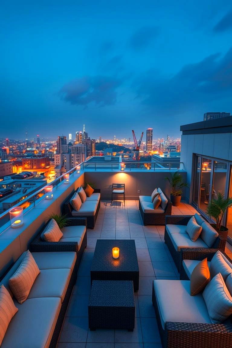 Rooftop Deck - 24 Backyard Deck Ideas
