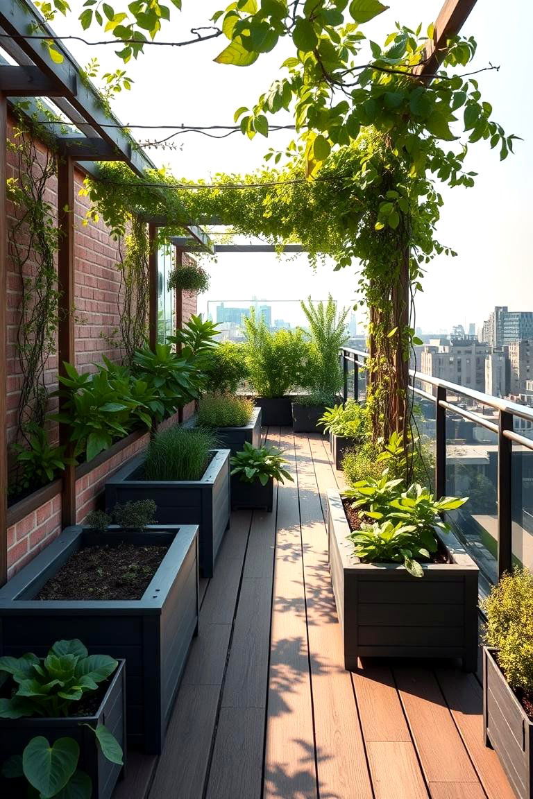 Rooftop Garden Extension - 24 Cantilever Balcony Ideas