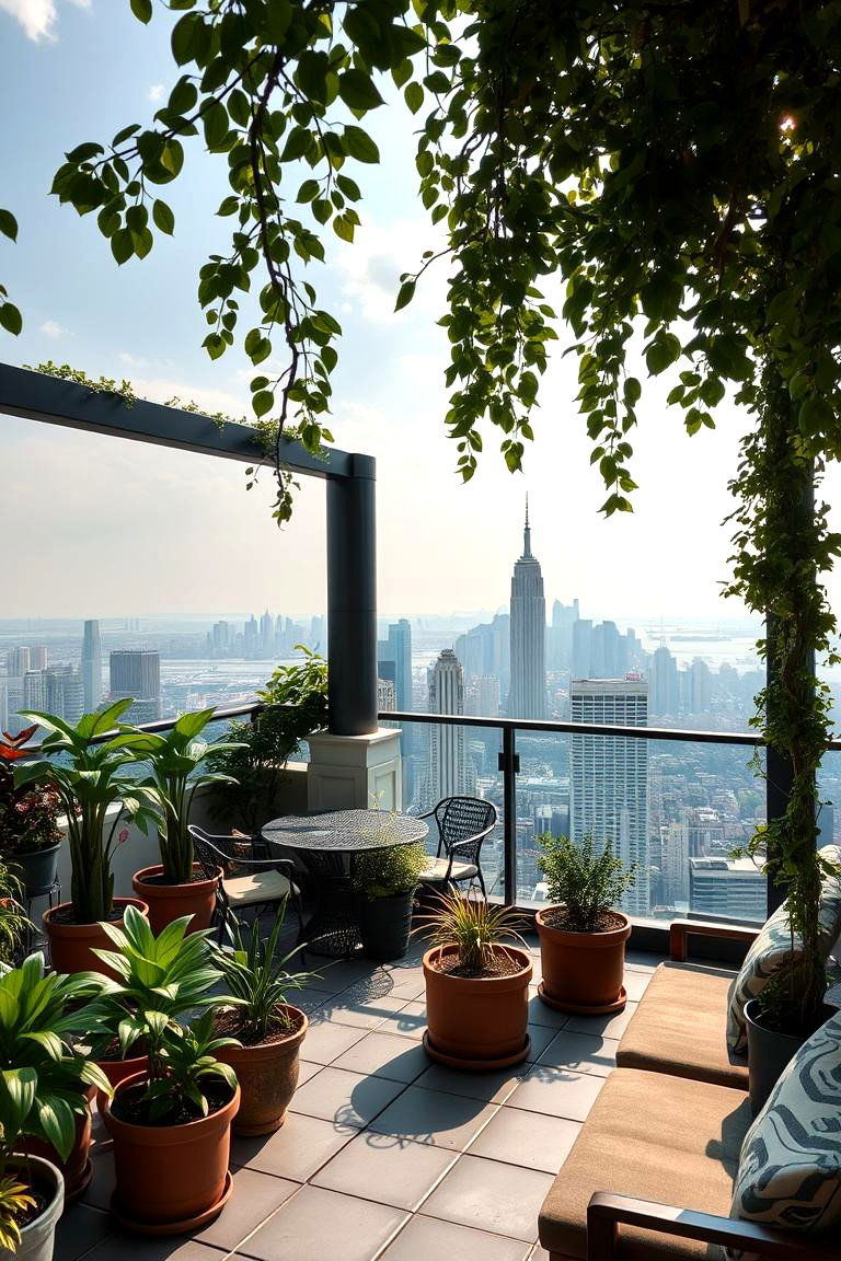 Rooftop Garden - 24 Outdoor Living Space Ideas
