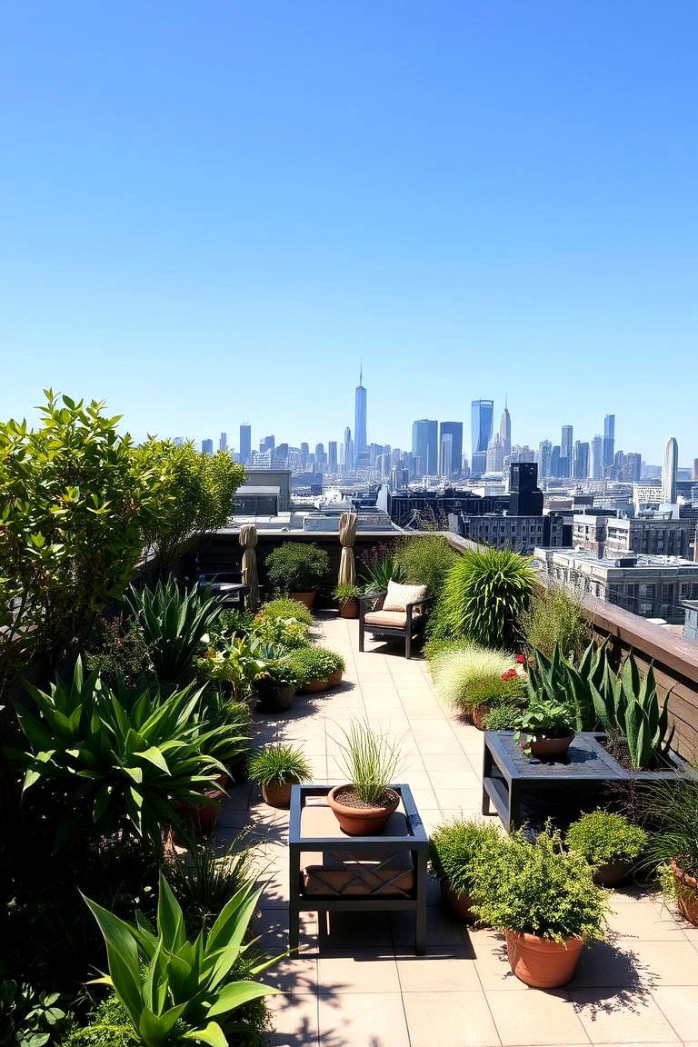 Rooftop Gardens - 24 Urban Garden Ideas