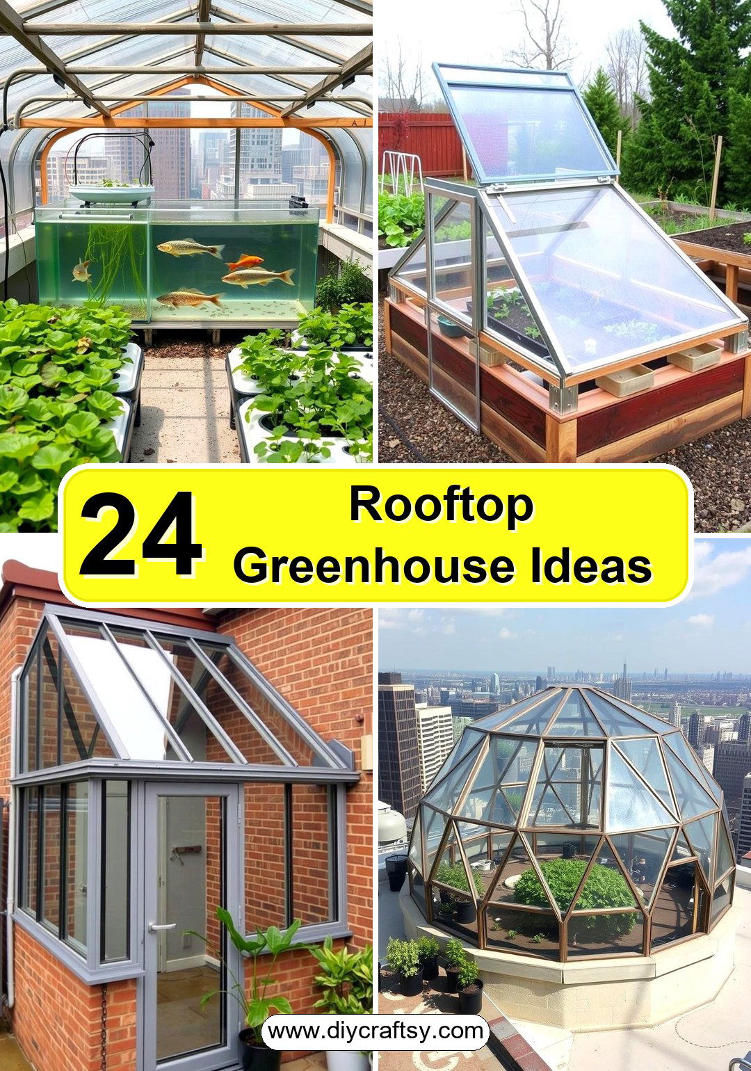 Rooftop Greenhouse Ideas