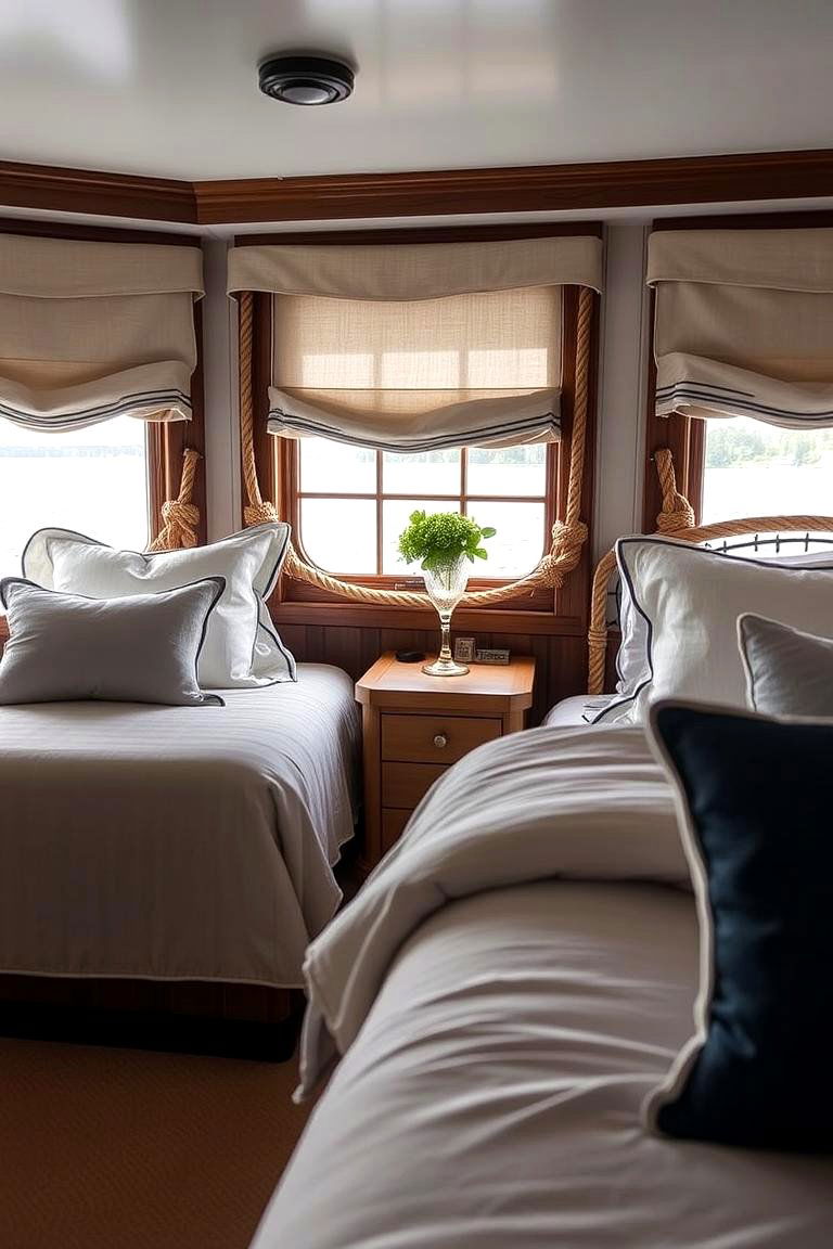 Rope and Knot Details - 24 Pirate-themed Bedroom Ideas
