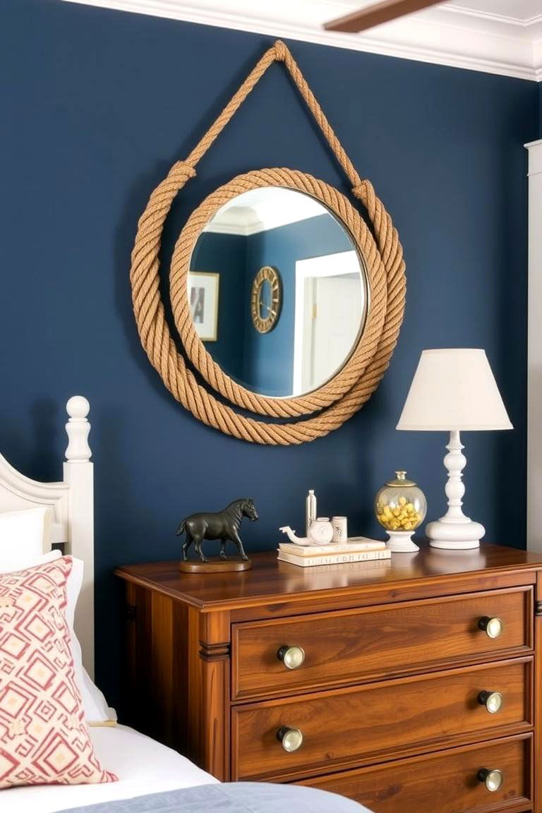 Rope and Knot Details - 24 Ocean-themed Bedroom Ideas