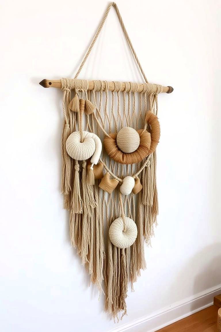 Rope and Net Wall Hangings - 24 Nautical Decor Ideas