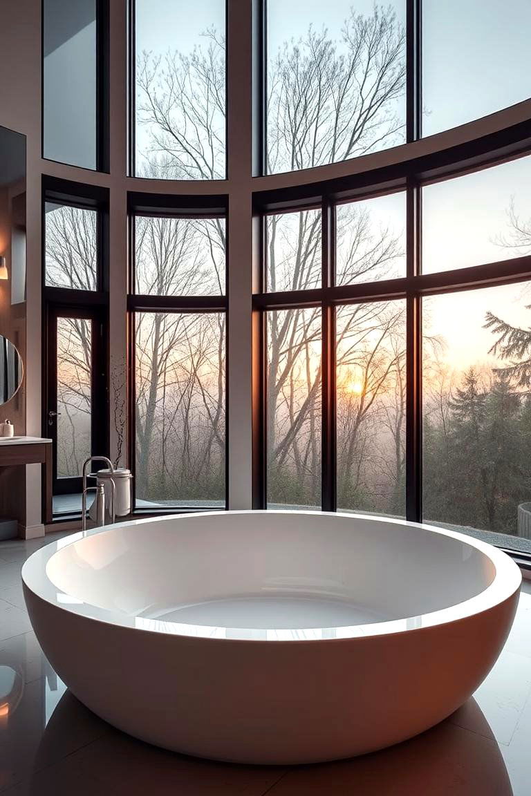 Round Bathtub - 24 Bathtub Ideas